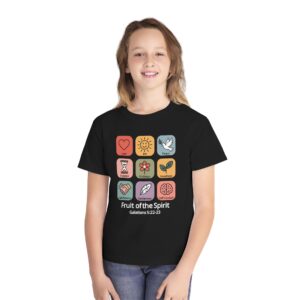 Fruit of the Spirit Kid's Christian T-Shirt 24 Fruit of the Spirit Kid's Christian T-Shirt - Image 5
