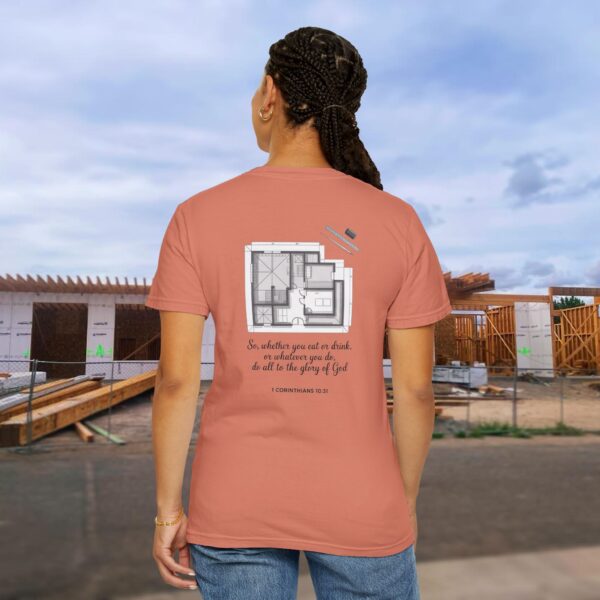 Model of Christian Architecture T-Shirt 1 Corinthians 10:31 - Do All to the Glory of God 16