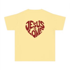 Jesus Is Love Christian Kids T-Shirt - Image 9