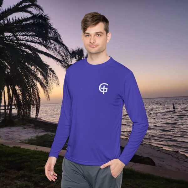 Model of Athletic Long Sleeve Moisture Wicking Christian Shirt 20