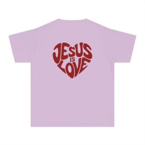 Jesus Is Love Christian Kids T-Shirt - Image 13