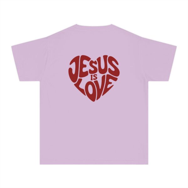 Model of Jesus Is Love Christian Kids T-Shirt 24
