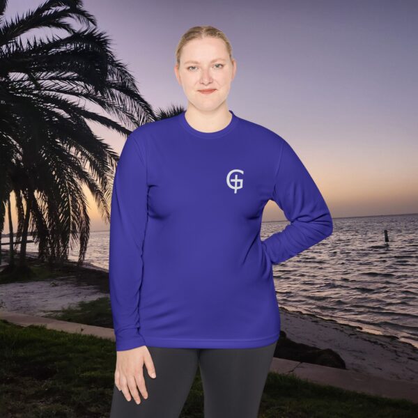 Model of Athletic Long Sleeve Moisture Wicking Christian Shirt 22