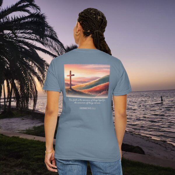 Model of Faith is the Conviction of Things Not Seen Christian T-Shirt - Hebrews 11:1 14