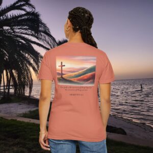 Faith is the Conviction of Things Not Seen Christian T-Shirt - Hebrews 11:1 - Image 6